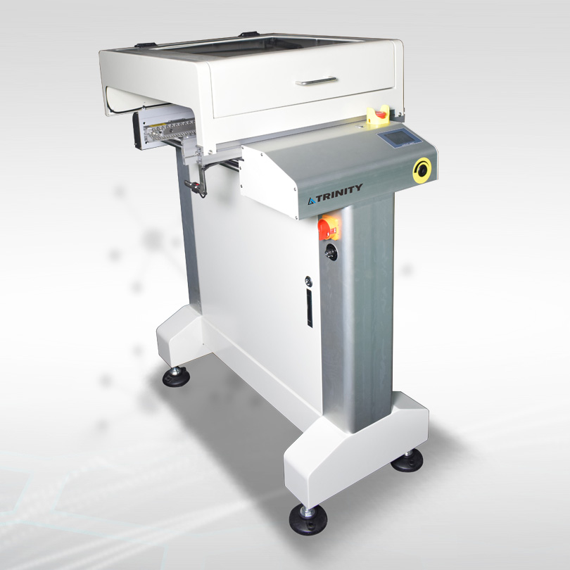 S-460 inline laser marker machine-PCB laser marking system